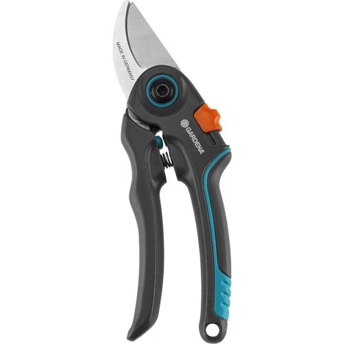  Gardena ExpertCut pruning shears: Ideal for cutting fruit trees, 22 mm maximum Cutting diameter, 2-stage variable handle opening, stainless steel blades, bypass cutting principle (12203-20)