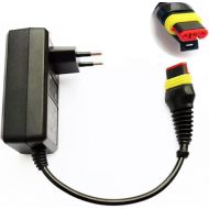 ENJOY-UNIQUE 28 V 1.3 A Power Supply Adapter Charger Cable for Robotic Lawnmower Compatible with Gardena R38Li R40Li R45Li R50Li R70Li R75Li R80Li 2016+, Sileno City/Life/Minimo 2018+, McCulloch Rob