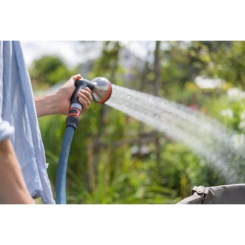  Gardena Liano Xtreme 18484-20 3/4 Inch 30 m Set Extremely Robust Textile Fabric Garden Hose with PVC Inner Hose Lightweight Weather-Resistant Multicoloured