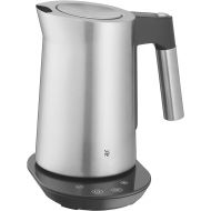 WMF Kineo 1.6 L Kettle with Temperature Setting, Limescale Filter, 3000 W, Live Temperature Display, Electric Kettle, Matte Stainless Steel
