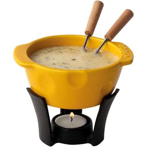  Boska Fondue Set Mini Cheesy for Cheese Fondue and Sauce / 300 ml / Dishwasher Safe Fondue Pot