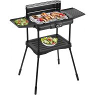 Electric Grill | Continuous Temperature Controller | 2,000 Watt | Thermostat | Party Grill | Table Grill | Electric BBQ Grill | Table Grill Electric | Standing Grill