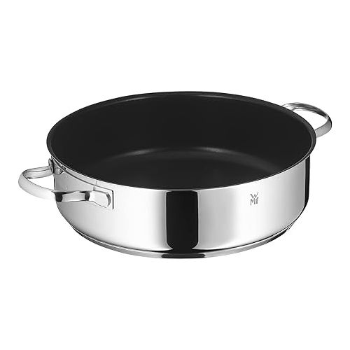  WMF 0761406380 Serving and Braising Pan with Glass Lid Diameter 28 cm