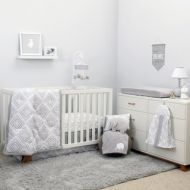 NoJo The Dreamer Collection 8pc Crib Bedding Set Grey by NoJo