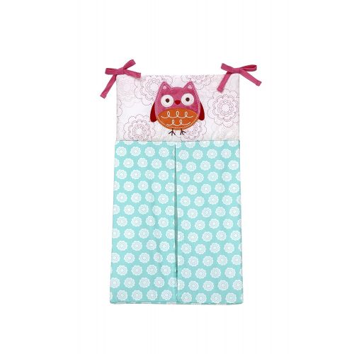  NoJo Nojo Love Birds 4 Piece Comforter Set with Diaper Stacker