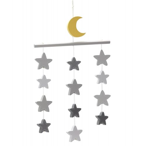  Little Love by NoJo Ceiling Mobile, Gray Stars