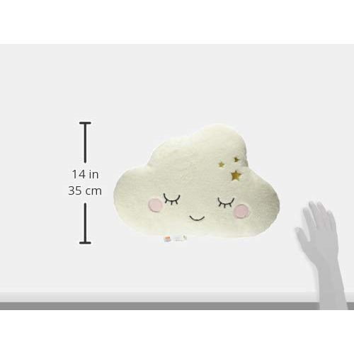  [아마존베스트]Little Love by NoJo Cloud Shaped Pillow, White