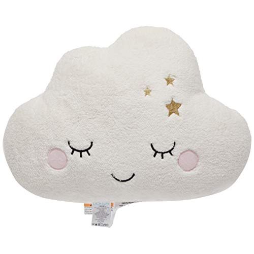  [아마존베스트]Little Love by NoJo Cloud Shaped Pillow, White
