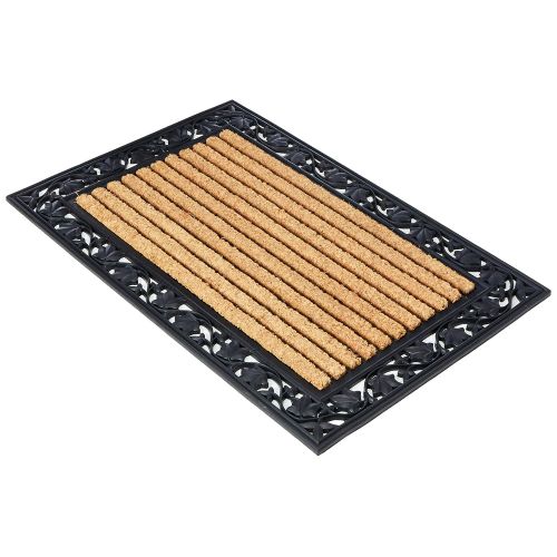  NoTrax Floor Matting No Trax Designs C04S2436IL Ivy Leaf Cocoa Door Mat, 24 x 36