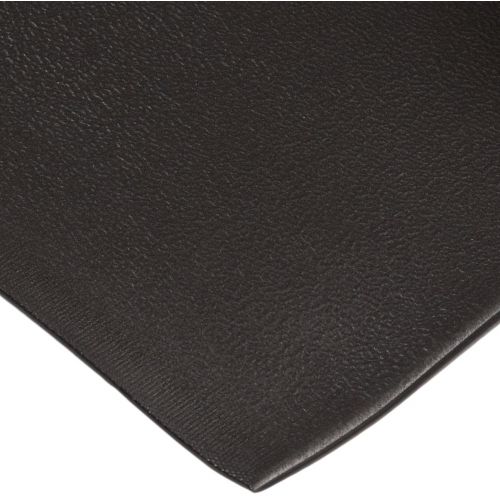  NoTrax Floor Matting NoTrax C01S2048BL Kitchen Comfort Mat, 20 Width x 48 Length x 3/8 Thickness, Black