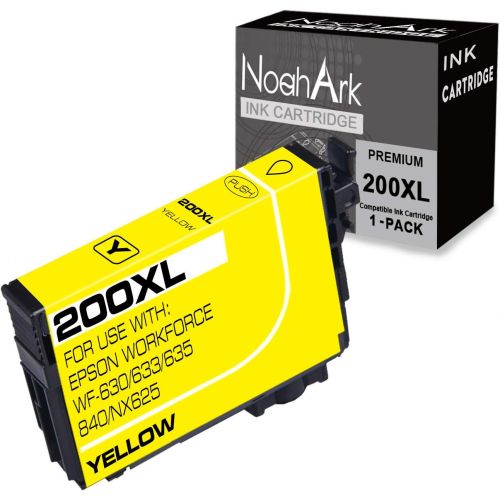  NoahArk 1 Packs 200XL Remanufactured Ink Cartridge Replacement for Epson 200 XL 200XL T200XL use for Expression Home XP-200 XP-300 XP-310 XP-400 XP-410 Workforce WF-2520 WF-2530 WF