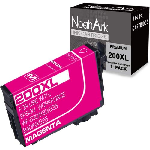  NoahArk 1 Packs 200XL Remanufactured Ink Cartridge Replacement for Epson 200 XL 200XL T200XL use for Expression Home XP-200 XP-300 XP-310 XP-400 XP-410 Workforce WF-2520 WF-2530 WF