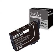 NoahArk 1 Packs 220XL Remanufactured Ink Cartridge Replacement for Epson 220XL 220 XL T220XL High Yeild for Workforce WF-2760 WF-2750 WF-2630 WF-2650 WF-2660 XP-320 XP-420 Printer