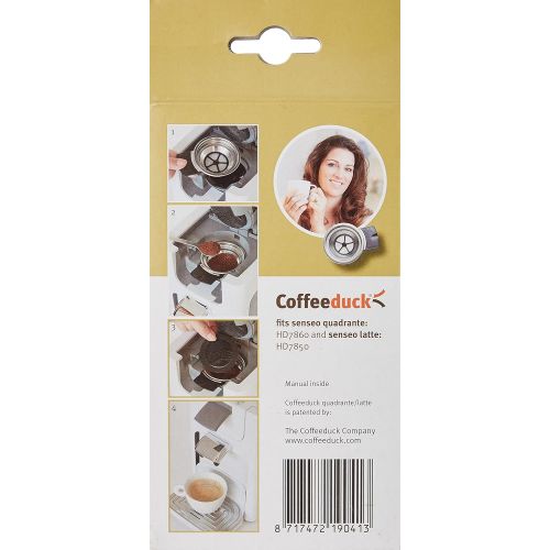  [아마존베스트]Noble Coffeeduck Pad For Senseo Quadrante & Latte HD7850, HD7860, HD7825, HD7863