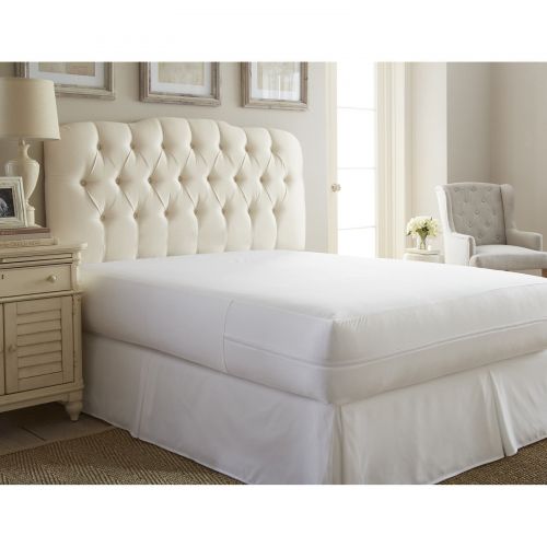  Bed Bug and Spill Proof Zippered Mattress Protector by Noble Linens