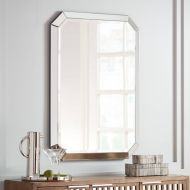 Noble Park Mirrors Edge 28 x 40 Rectangular Wall Mirror