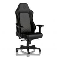 Noblechairs noblechairs Hero Gaming Chair - Office Chair - Desk Chair - PU Leather - 330 lbs - 135° Reclinable - Lumbar Support - Racing Seat Design - Black/Gold