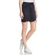 Nobody Siren Denim Skirt in Notion