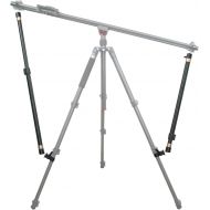 [아마존베스트]Nobranded MULIOCEAN Camera Slider Support Arm(2 Arms in), Tripod Stability Arm/Rods for Increasing Stability in Aluminum Alloy, Extendable Poles for Camera Slider Rail Track with C Clamps an