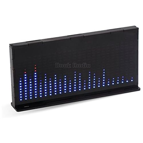  [아마존베스트]Nobsound 1424 Music Spectrum Audio Spectrum Sound Level LED Level Meter Display Analyzer for Hifi (Black)