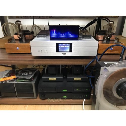  [아마존베스트]Nobsound 1424 Music Spectrum Audio Spectrum Sound Level LED Level Meter Display Analyzer for Hifi (Black)