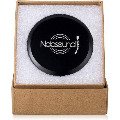  Nobsound LP Vinyl Turntable Disc Stabilizer Record Weight Clamp Vibration Reducer Aluminum Audiophile Grade HiFi for Record Player (Pro Version)