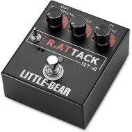 Nobsound Little Bear 3 RAT Tack Guitar Bass Distortion Effector effect Stomp Box Fuzz Pedal LED