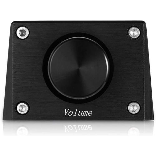  [아마존베스트]Nobsound High Precision Passive Preamp Volume Controller VOL Control HiFi Preamplifier ALPS (RCA&HiFi Version, Black)