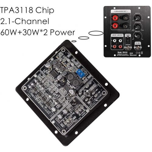  Nobsound Audio TPA3118?Digital Integrated Amplifier Bass Speakers 2.1?Channel Subwoofer Amplifier Bass Speaker Board