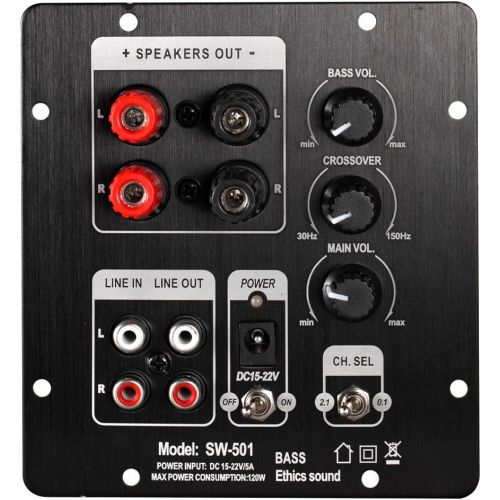  Nobsound Audio TPA3118?Digital Integrated Amplifier Bass Speakers 2.1?Channel Subwoofer Amplifier Bass Speaker Board