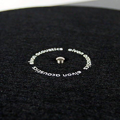  [아마존베스트]Nobsound LP Vinyl Turntable Slipmat Record Wool Pad Anti-static Anti-Vibration Black Mat