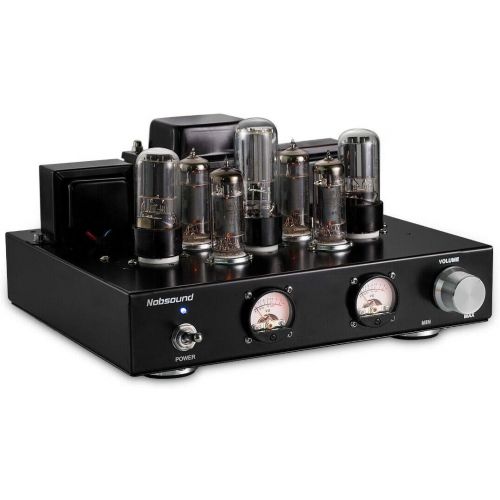  Nobsound 6P1 6.8W 2 Vacuum Tube Power Amplifier; Stereo Class A Single-Ended Audio Amp Handcrafted (without Headphone Amp Function)