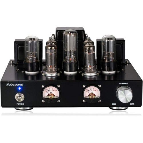  Nobsound 6P1 6.8W 2 Vacuum Tube Power Amplifier; Stereo Class A Single-Ended Audio Amp Handcrafted (without Headphone Amp Function)