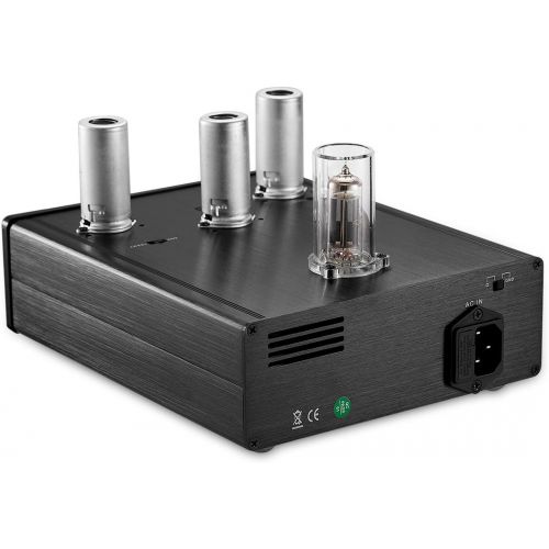  Nobsound Little Bear T11 6N212AX7 Vacuum&Valve Tube Phono Turntable Preamplifier; MM RIAA LP Vinyl Record Player Preamp; Stereo HiFi Audio Pre-Amplifier