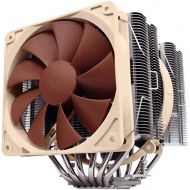 Noctua NH-D14, Premium CPU Cooler with Dual NF-P14 and NF-P12 Fans (Brown)