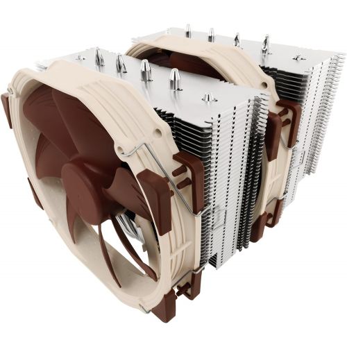  Noctua NH-D15 - Premium CPU Cooler with 2x NF-A15 PWM 140mm Fans (Brown)