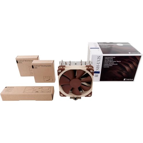  Noctua NH-U12S - Premium CPU Cooler with NF-F12 120mm Fan (Brown)