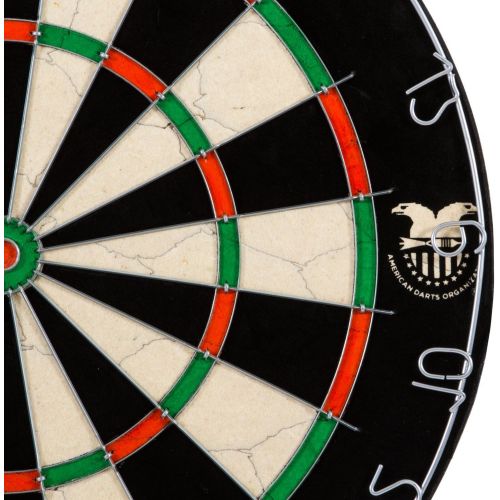  Nodor Supawire 2 Regulation-Size Bristle Dartboard with Moveable Number Ring and Hanging Kit