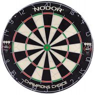 Nodor Champions Choice Practice Sef-Adhesive Bristle Dartboard - Used by Pro Dart Throwers to Enhance Their Skills
