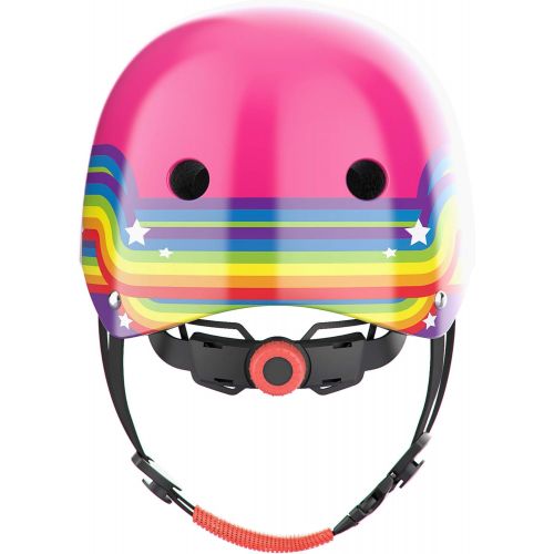  Noggn Rainbow Unicorn Bike Helmet for Baby, Kids, Adult, Youth 3 Sizes X-Small: Infant & Toddler Age 1-4 Small: Child 5-14 Medium-Large: Women & Girls 14+ Bicycle, Scooter, Skatebo