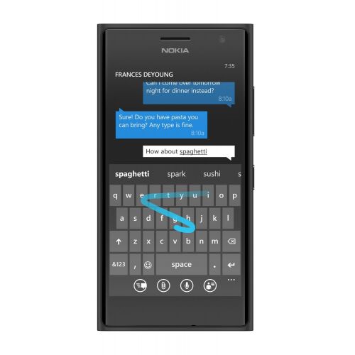  Nokia NOKIA LUMIA 735 BLACKDARK GREY 8GB 4.7 INCHES FACTORY UNLOCKED LTE 4G 3G 2G GSM CELL PHONE