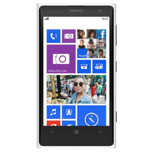  Nokia Lumia 1020 RM-877 32GB AT&T Locked 4G LTE Smartphone w 41MP Camera - White