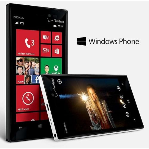  Nokia Lumia 928 32GB Unlocked GSM 4G LTE Windows Smartphone - Black