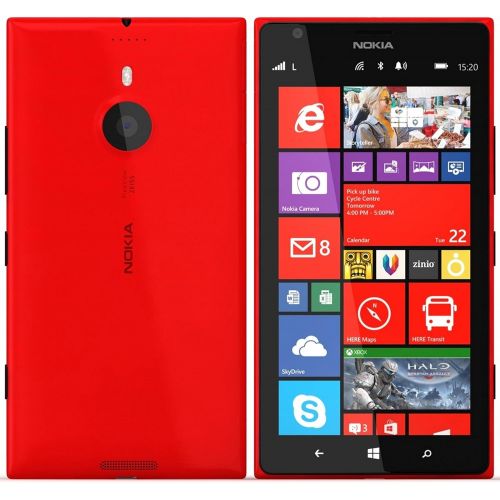  Nokia Lumia 1520 16GB Unlocked GSM 4G LTE Windows 8 Smartphone w 20MP Camera (Red)