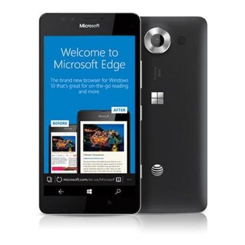  Nokia Microsoft Lumia 950 32GB Dual Sim NAM RM-1118 GSM Factory Unlocked - US Warranty (Black)