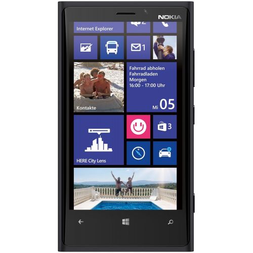  Nokia Lumia 920 32GB Unlocked 4G LTE Windows Smartphone w PureView Technology 8MP Camera - Black