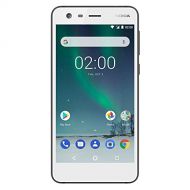 Nokia Mobile Nokia 2 - Android - 8GB - Dual SIM Unlocked Smartphone (AT&T/T-Mobile/MetroPCS/Cricket/H2O) - 5 Screen - White - U.S. Warranty