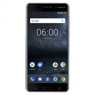 Nokia Mobile Nokia 6 - Android 8.0 - 32 GB - 16MP Camera - Dual SIM Unlocked Smartphone (AT&TT-MobileMetroPCSCricketH2O) - 5.5 FHD Screen - Silver - U.S. Warranty