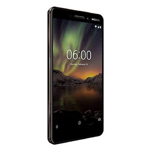  Nokia mobile Nokia 6.1 (2018) - Android One (Oreo) - 32 GB - Dual SIM Unlocked Smartphone (AT&TT-MobileMetroPCSCricketH2O) - 5.5 Screen - Black - U.S. Warranty