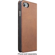 Bestbuy Nomad - Folio Wallet Case for Apple iPhone 8 - Brown
